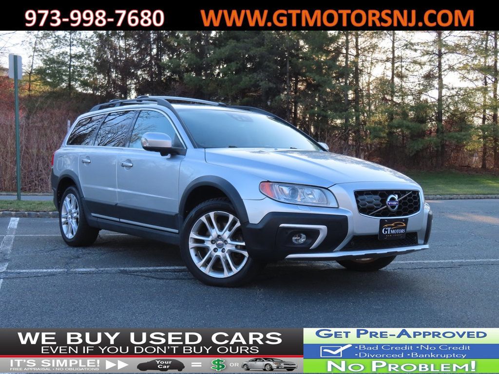 Bright Silver Metallic 2016 Volvo XC70 T5 Platinum AWD Wagon All-Wheel Drive 6-Speed Automatic