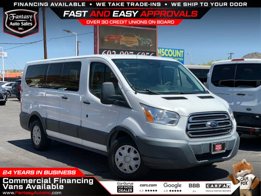 2018 Ford Transit Passenger 150 XLT Low Roof RWD with 60/40 Passenger-Side Doors