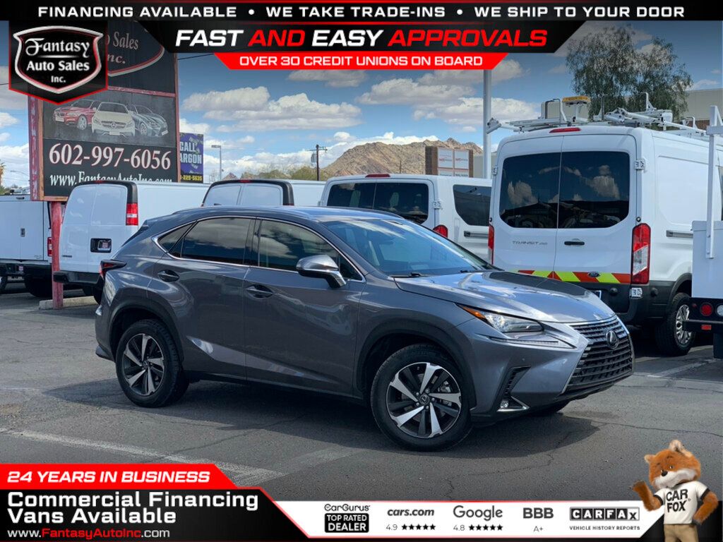 Nebula Gray Pearl 2020 Lexus NX 300 FWD SUV / Crossover Front-Wheel Drive 6-Speed Automatic