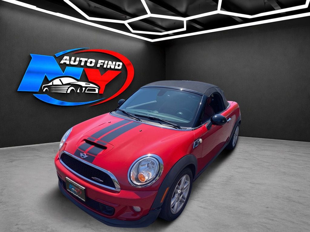 Chili Red 2013 MINI Roadster S FWD Convertible Front-Wheel Drive 6-Speed Automatic