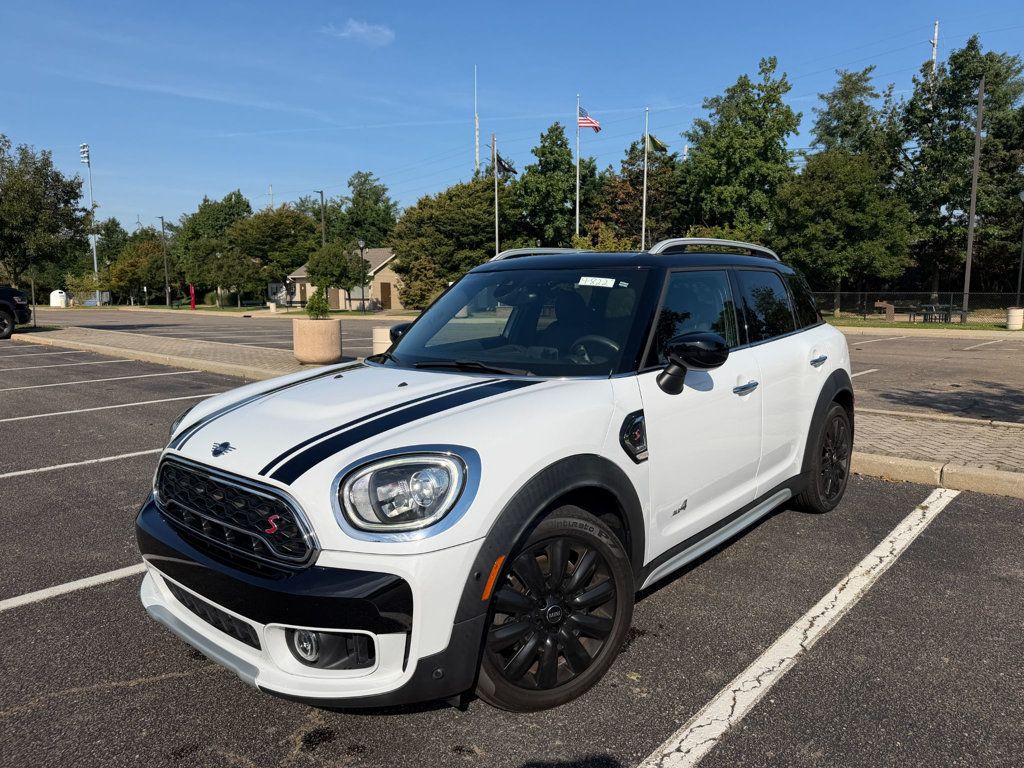 Light White 2020 MINI Countryman SUV / Crossover All-Wheel Drive 8-Speed Automatic
