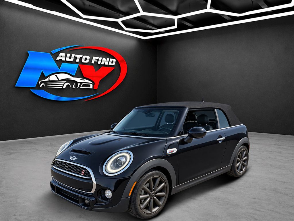2019 MINI Cooper S Convertible CLEAN CARFAX, CONVERTIBLE, 6-SPD MANUAL, SIGNATURE TRIM, PREMIUM