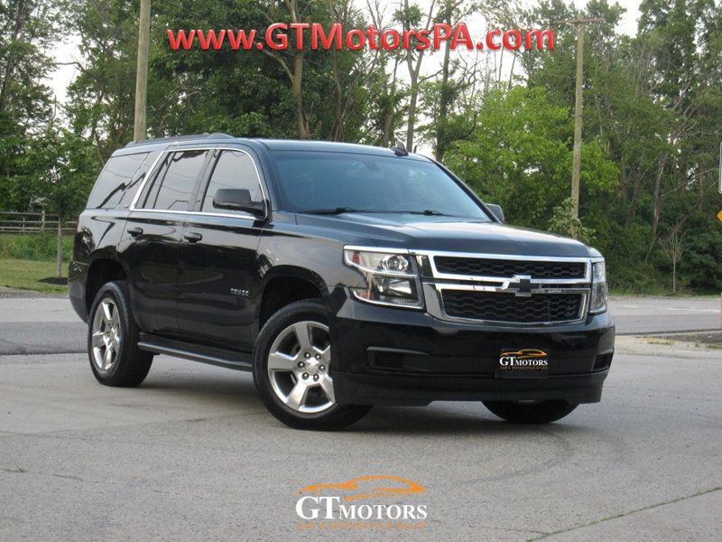 Black 2016 Chevrolet Tahoe LS 4WD SUV / Crossover Four-Wheel Drive Automatic