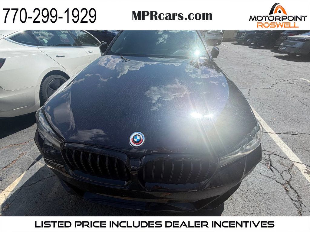 Blue 2023 BMW 5 Series Sedan All-Wheel Drive 8-Speed Automatic