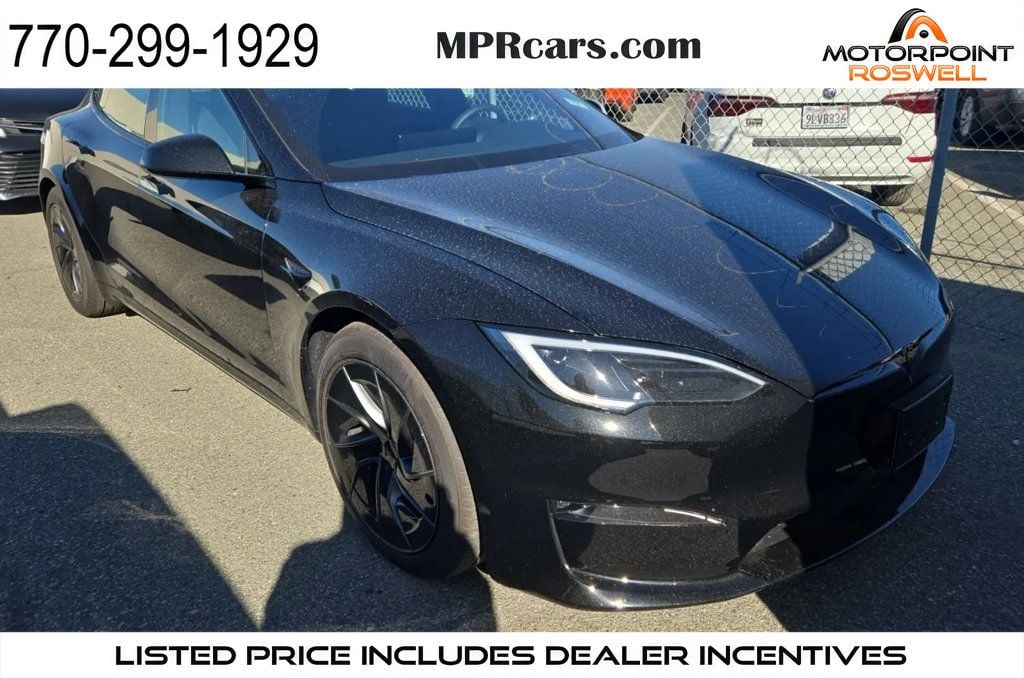 Black 2026 Tesla Model S Sedan All-Wheel Drive Automatic