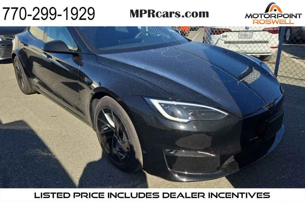 Black 2026 Tesla Model S Sedan All-Wheel Drive Automatic