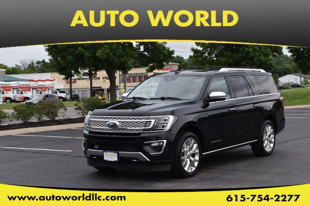 Agate Black Metallic 2019 Ford Expedition SUV / Crossover Four-Wheel Drive 6-Speed Automatic