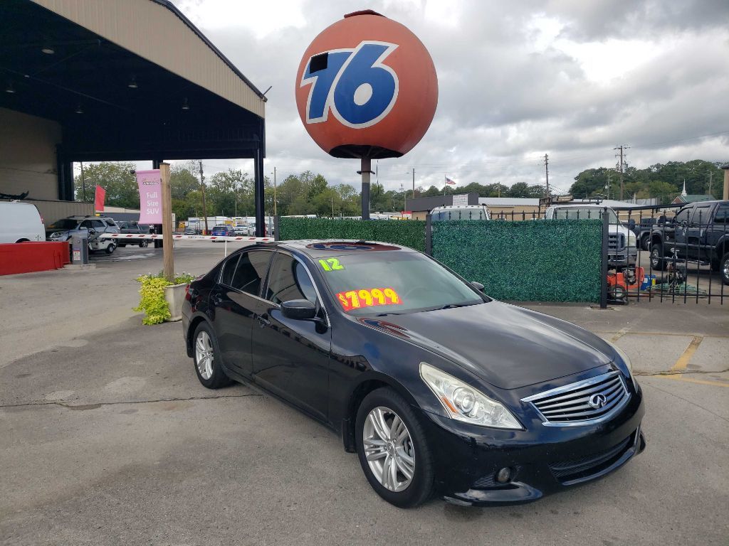 2012 INFINITI G25