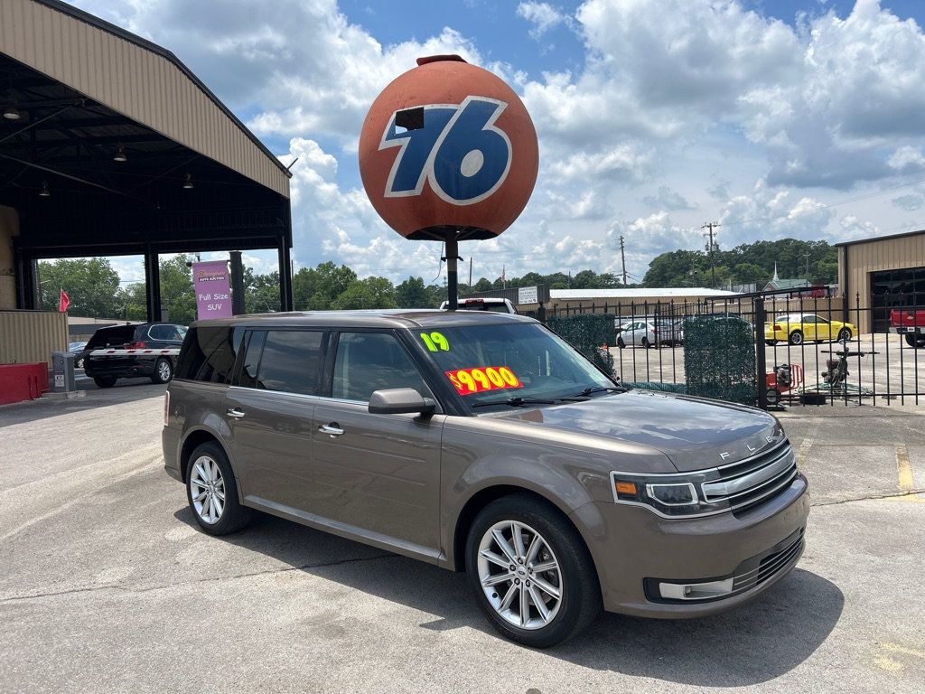 Gray 2019 Ford Flex Limited FWD SUV / Crossover Front-Wheel Drive 6-Speed Automatic