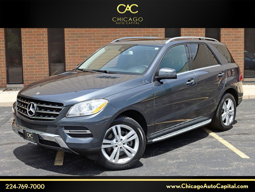 Steel Gray Metallic 2015 Mercedes-Benz M-Class ML 350 4MATIC SUV / Crossover All-Wheel Drive 7-Speed Automatic