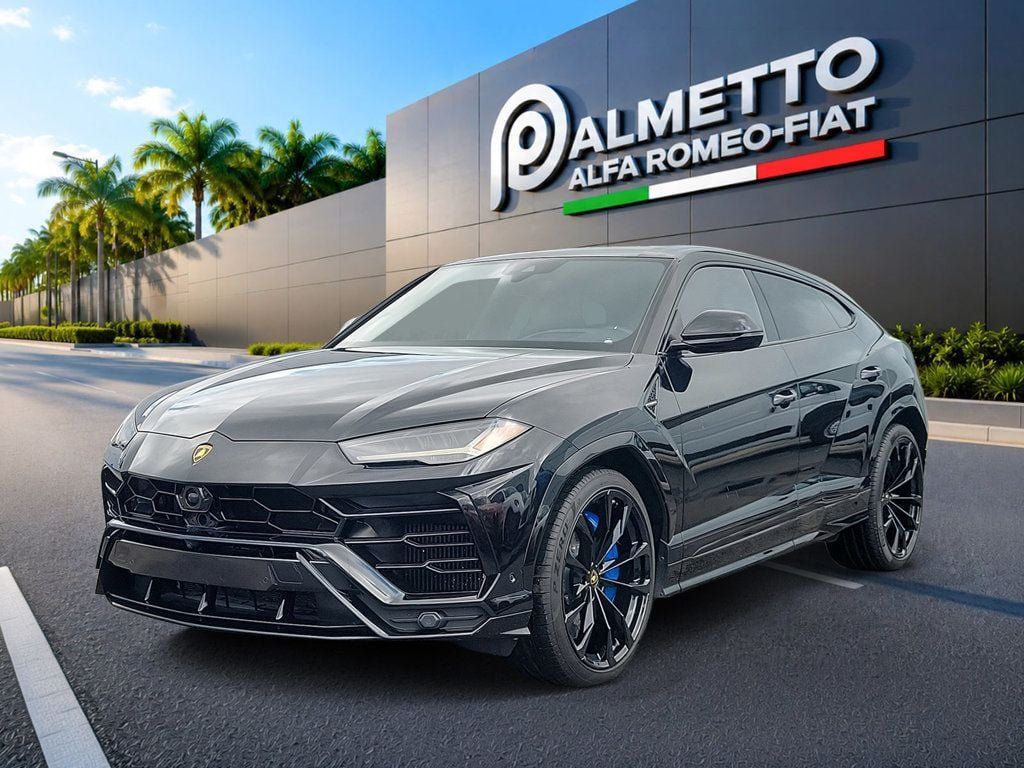 Black 2019 Lamborghini Urus SUV / Crossover All-Wheel Drive 8-Speed Automatic