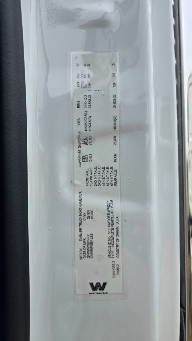 2026 Western Star 49X