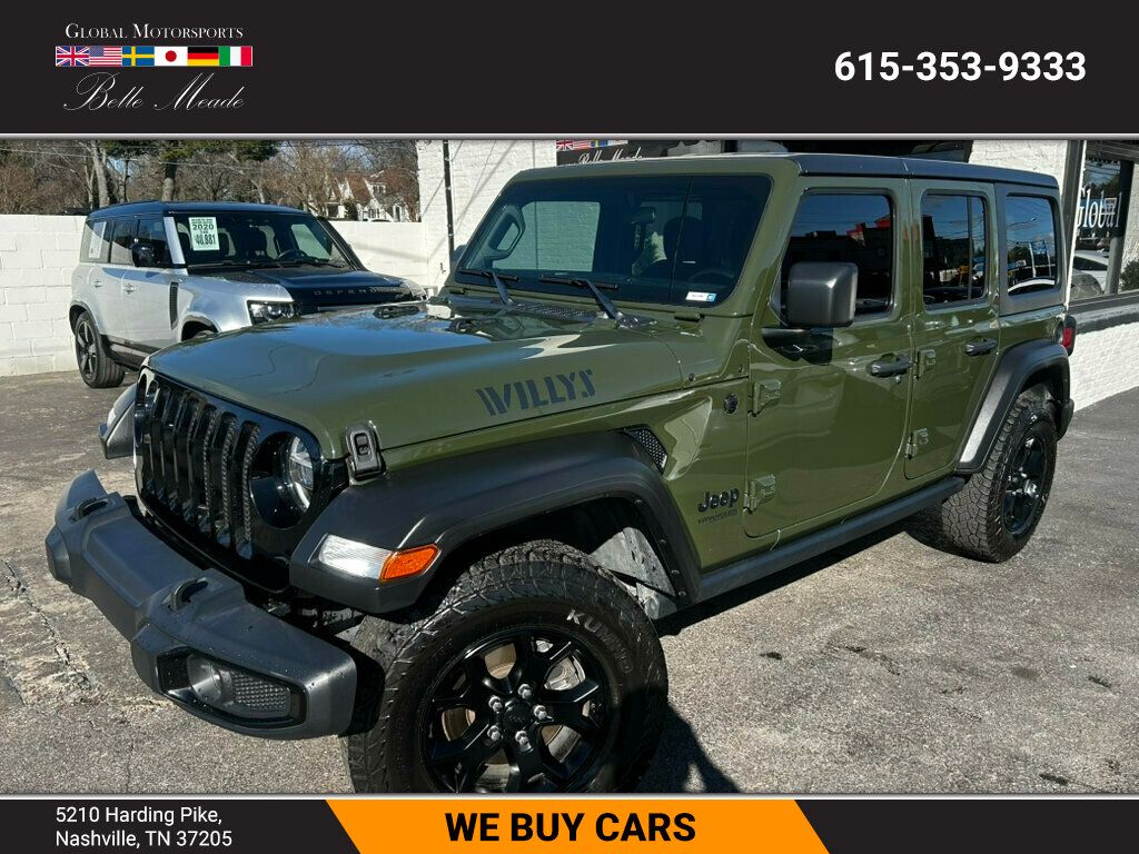 2021 Jeep Wrangler Unlimited Willys 4WD