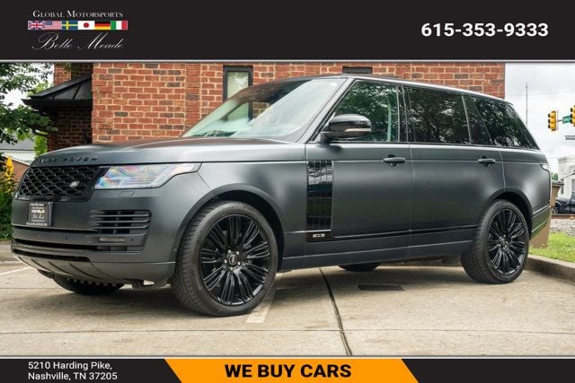 Borealis Black 2021 Land Rover Range Rover SUV / Crossover All-Wheel Drive 8-Speed Automatic