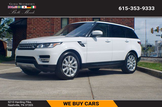 Fuji White 2017 Land Rover Range Rover Sport Td6 HSE 4WD SUV / Crossover All-Wheel Drive Automatic