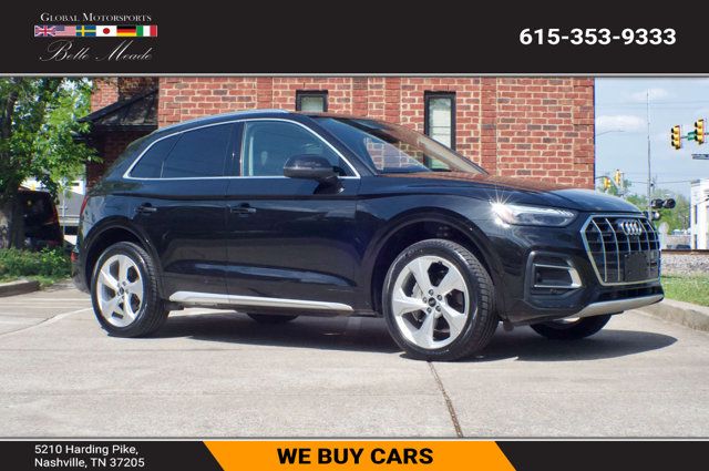 Brilliant Black 2021 Audi Q5 quattro Prestige 45 TFSI SUV / Crossover All-Wheel Drive 7-Speed Automatic