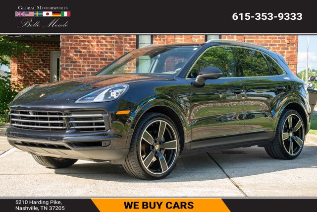Black 2020 Porsche Cayenne SUV / Crossover All-Wheel Drive 8-Speed Automatic