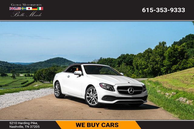 designo Diamond White 2020 Mercedes-Benz E-Class Convertible All-Wheel Drive 9-Speed Automatic
