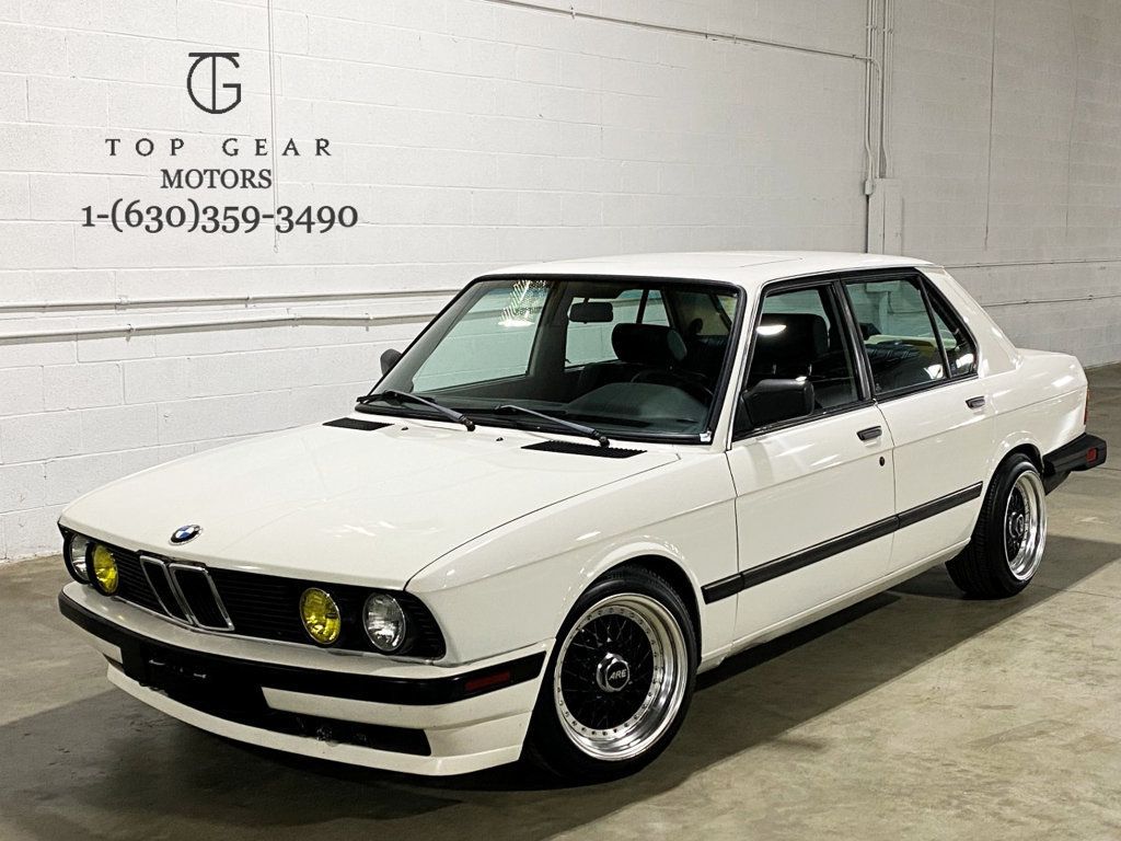 1987 BMW 5 Series 528e Sedan RWD