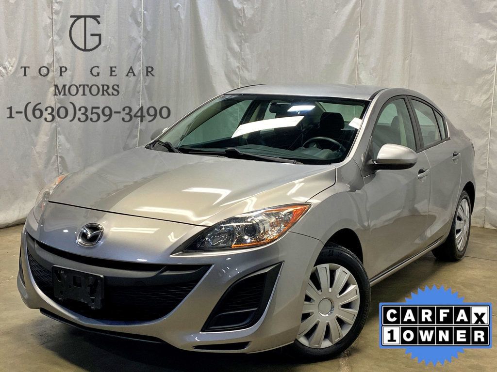 Liquid Silver Metallic 2011 Mazda MAZDA3 i Sport Sedan Front-Wheel Drive Automatic