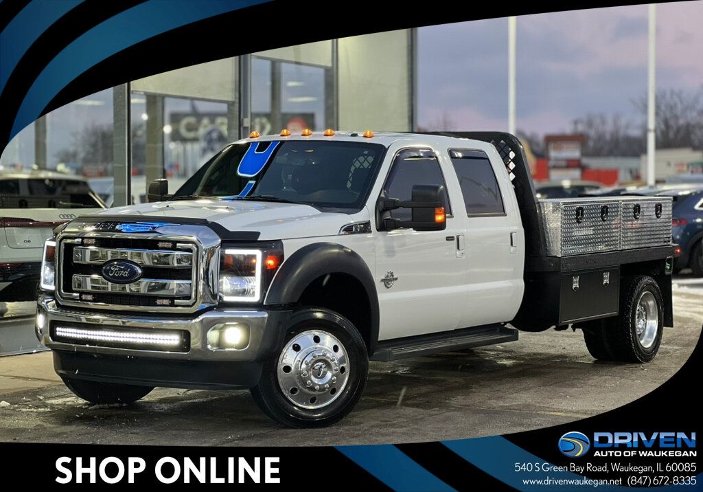 2015 Ford Super Duty F-550 DRW 2WD Crew Cab 200" WB 84" CA Lariat