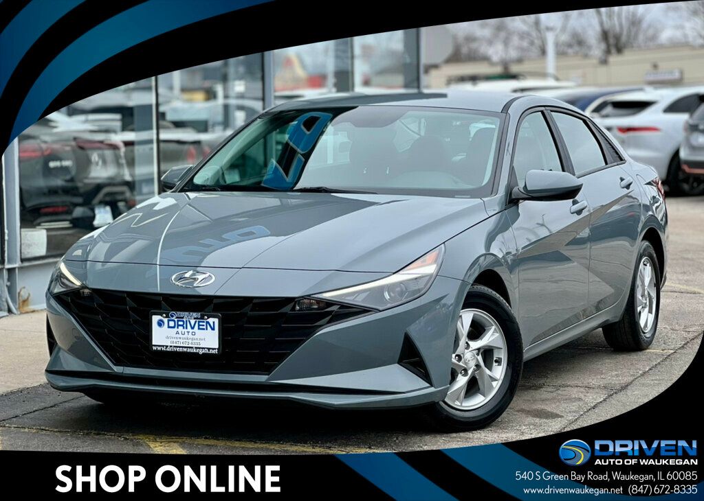 Electric Shadow 2021 Hyundai Elantra SE FWD Sedan Front-Wheel Drive Automatic