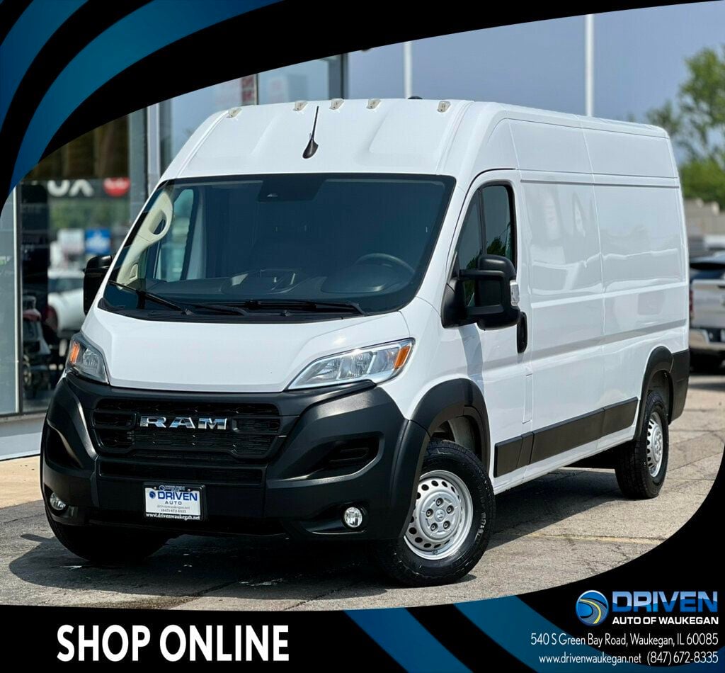 Bright White Clearcoat 2025 RAM ProMaster Van Front-Wheel Drive Automatic