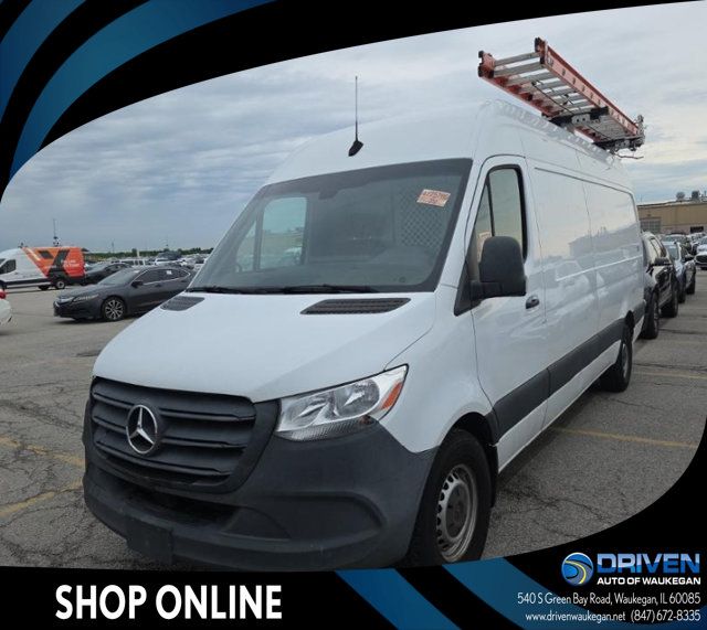 Arctic White 2021 Mercedes-Benz Sprinter Cargo Van 4X2 9-Speed Automatic