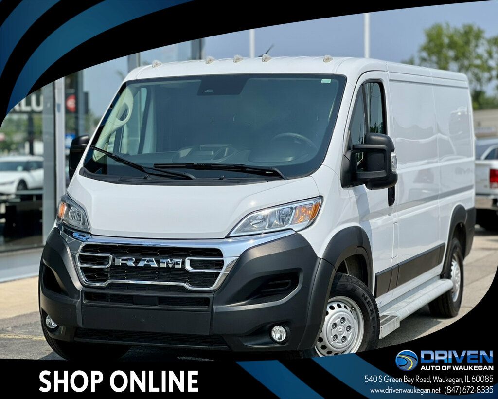 Bright White Clearcoat 2025 RAM ProMaster Van Front-Wheel Drive 