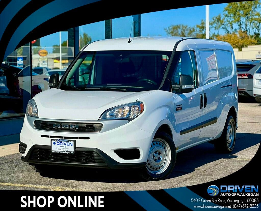 Bright White 2022 RAM ProMaster City Van Front-Wheel Drive 9-Speed Automatic
