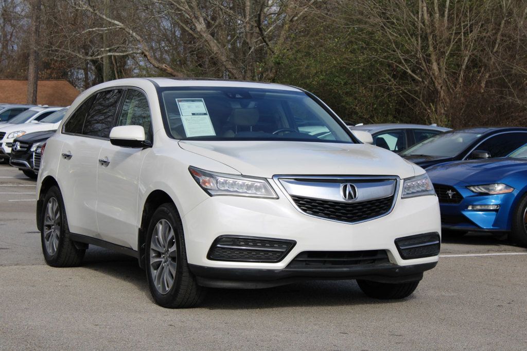 2016 Acura MDX FWD with Technology Package