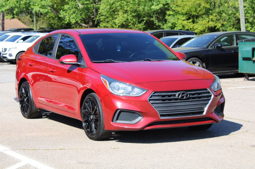 Pomegranate Red Metallic 2019 Hyundai Accent SE Sedan FWD Sedan Front-Wheel Drive Manual