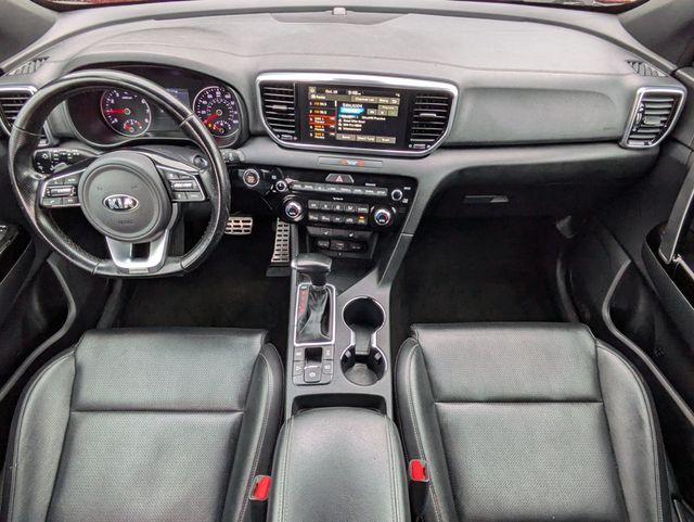 2022 Kia Sportage Nightfall AWD Hyper Red at Brad Windhams Used Cars