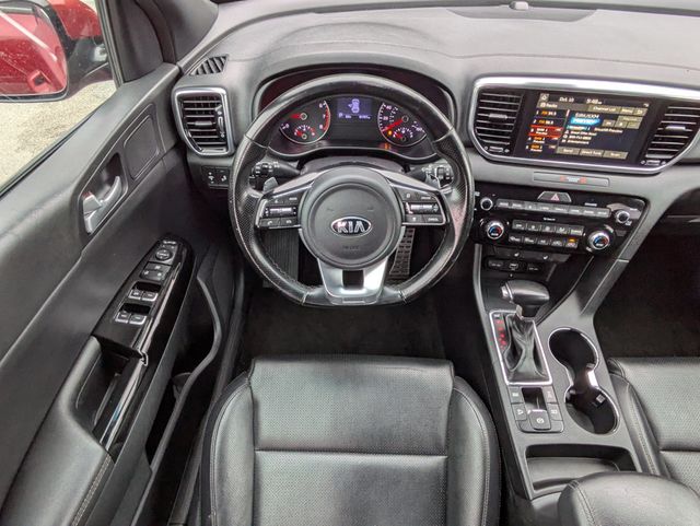2022 Kia Sportage Nightfall AWD Hyper Red at Brad Windhams Used Cars