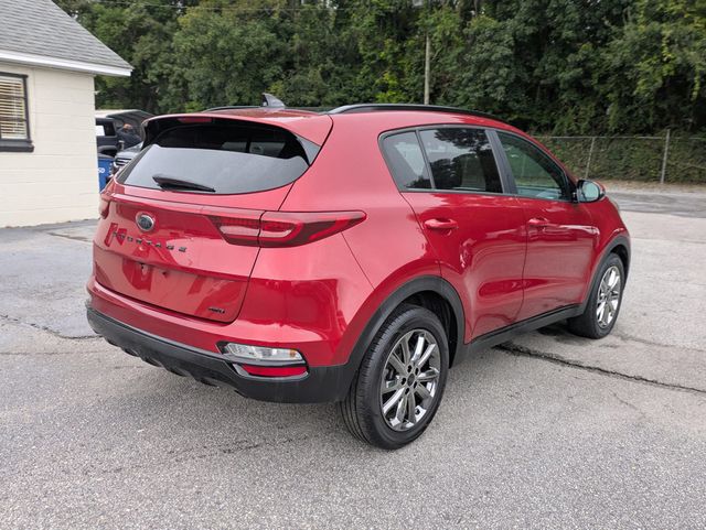 2022 Kia Sportage Nightfall AWD Hyper Red at Brad Windhams Used Cars