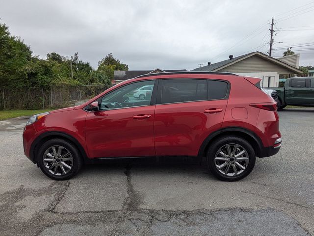 2022 Kia Sportage Nightfall AWD Hyper Red at Brad Windhams Used Cars