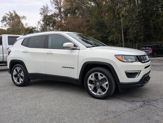 2021 Jeep Compass Limited FWD White Clearcoat at Brad Windhams Used Cars