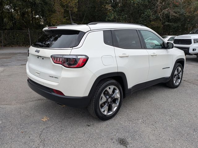 2021 Jeep Compass Limited FWD White Clearcoat at Brad Windhams Used Cars