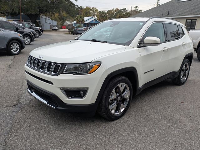 2021 Jeep Compass Limited FWD White Clearcoat at Brad Windhams Used Cars