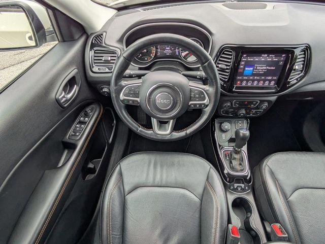 2021 Jeep Compass Limited 4x4 White Clearcoat at Brad Windhams Used Cars