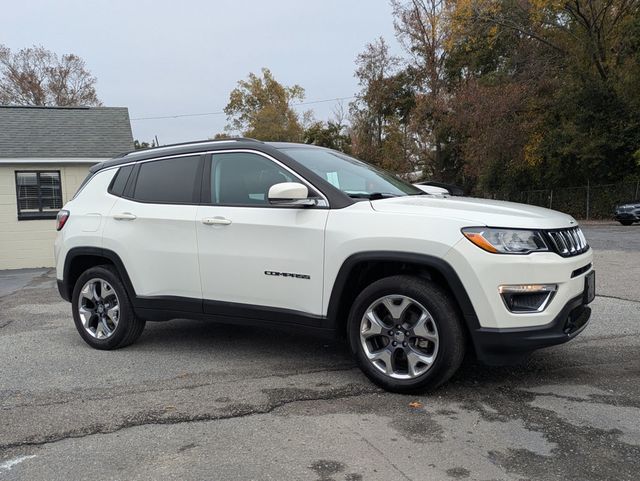 2021 Jeep Compass Limited 4x4 White Clearcoat at Brad Windhams Used Cars