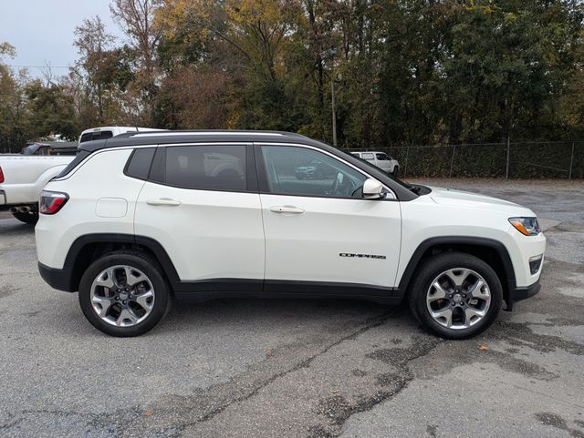 2021 Jeep Compass Limited 4x4 White Clearcoat at Brad Windhams Used Cars