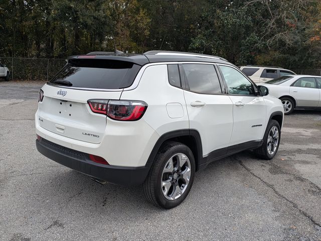 2021 Jeep Compass Limited 4x4 White Clearcoat at Brad Windhams Used Cars