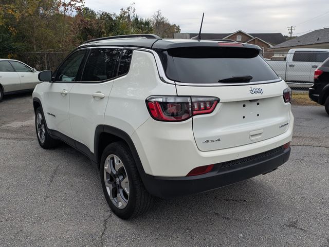 2021 Jeep Compass Limited 4x4 White Clearcoat at Brad Windhams Used Cars