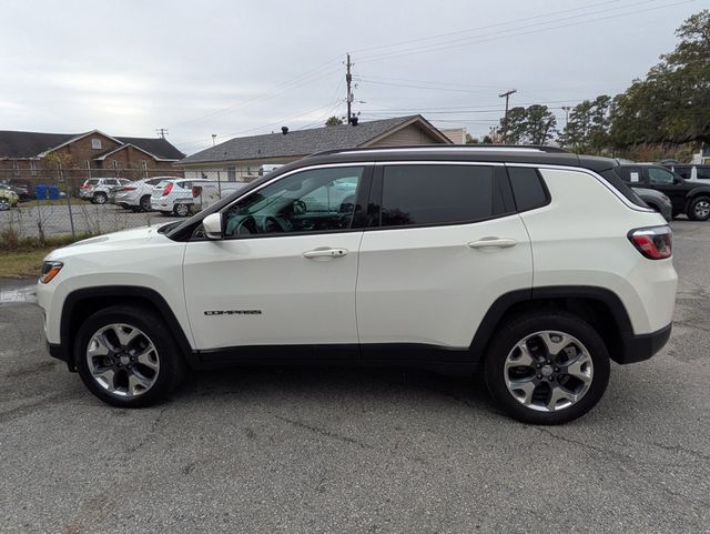2021 Jeep Compass Limited 4x4 White Clearcoat at Brad Windhams Used Cars