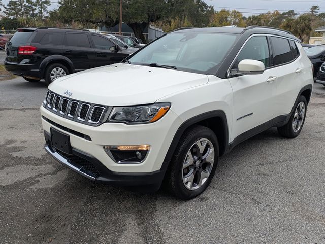 2021 Jeep Compass Limited 4x4 White Clearcoat at Brad Windhams Used Cars