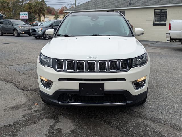 2021 Jeep Compass Limited 4x4 White Clearcoat at Brad Windhams Used Cars