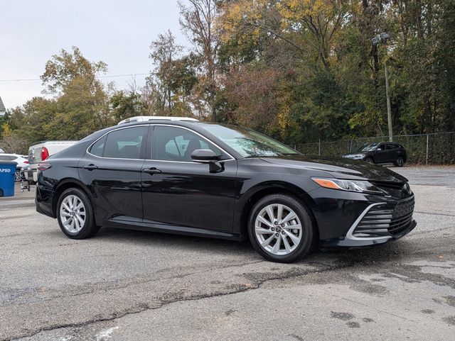 2024 Toyota Camry LE Automatic Midnight Black Metallic at Brad Windhams Used Cars