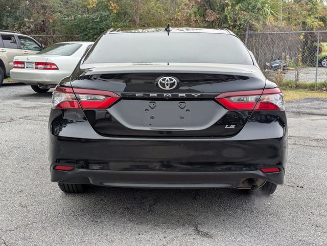 2024 Toyota Camry LE Automatic Midnight Black Metallic at Brad Windhams Used Cars