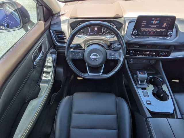 2023 Nissan Rogue  Caspian Blue Metallic at Burns Kia
